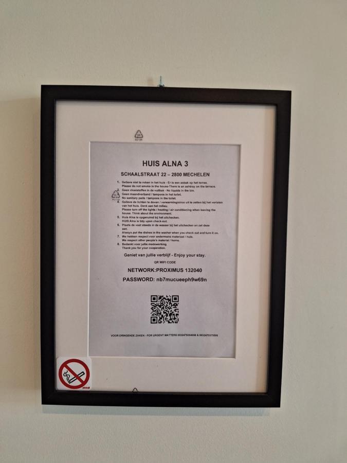Huis Alna 4 Mechelen Exteriér fotografie